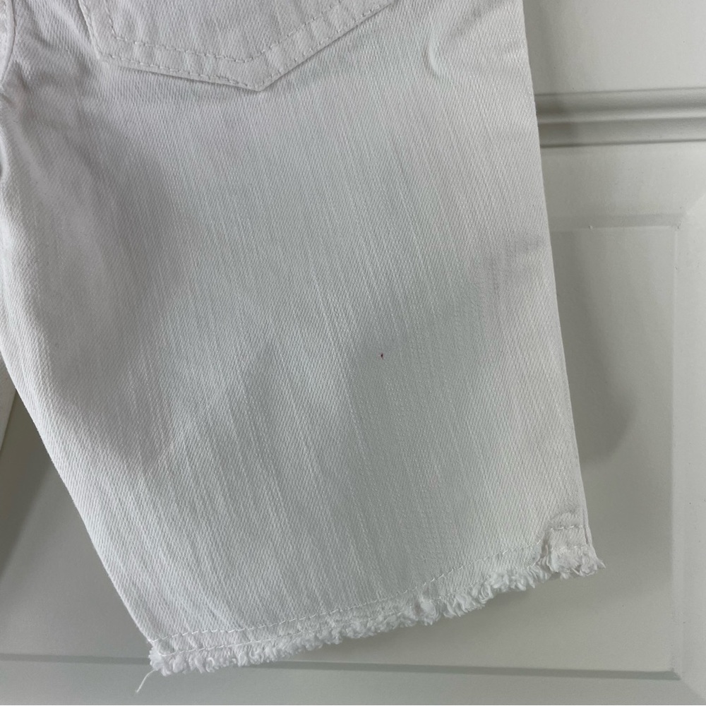 EPIC THREADS white denim Bermuda shorts for Girls adjustable waist size 5 - Picture 8 of 14